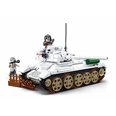 Afbeelding van Sluban Medium Tank wit 6938242958381