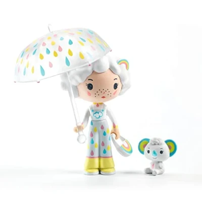 Afbeelding van Djeco tinyly speelfiguur prunelle &amp; bianca