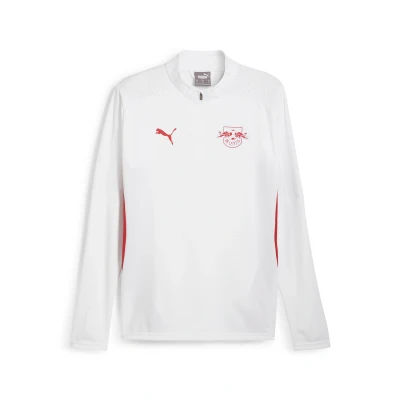 Afbeelding van Puma RB Leipzig Training 1/4 ZIP TOP Fanartikel, Heren, Maat: XXL, White/club red