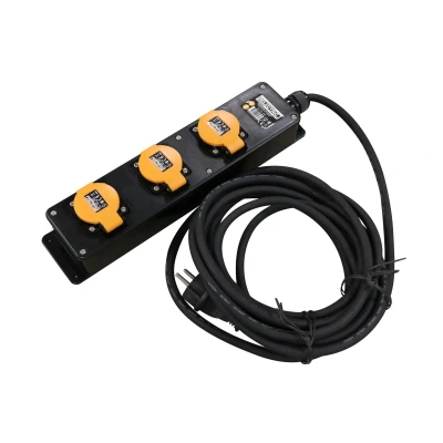Afbeelding van Relectric PRO Stekkerdoos 3 voudig 5 meter 3x1,5 mm