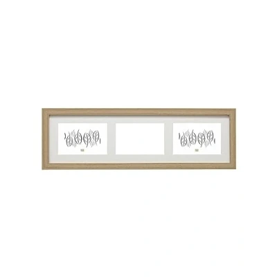 Afbeelding van Deknudt Frames fotolijst S66KD3 naturel 3 foto&#039;s 13x18 cm
