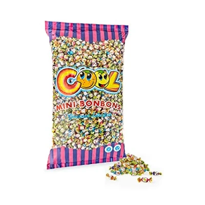 Afbeelding van Cool 1350 mini snoepjes in snoepzakjes, 1 x 3 kg