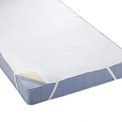 Afbeelding van Beautissu Beautect Matrasbeschermer 140x200 cm met Noppen Antislip Lattenbodem &amp; Matras Beschermer voor Bed Boxspring Oeko Tex