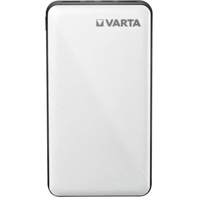 Afbeelding van Varta accu powerbank, 5V/15,000mAh, Energy, wit 2xUSB A/Micro B/ C