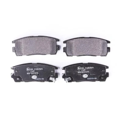 Afbeelding van HELLA 8DB 355 012 951 Remblokkenset Met akoestische slijtagewaarschuwing OPEL: Antara, CHEVROLET: Captiva