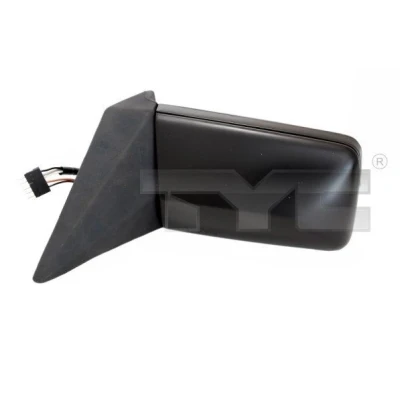Afbeelding van Buitenspiegel Tyc 321 0024 Links Zwart Vlak, Te verwarmen, Blauw getint, voor elek. spiegelverstelling MERCEDES BENZ: W124 Saloon, 190