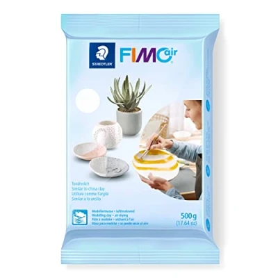 Afbeelding van Boetseerklei Fimo Air 500gram wit