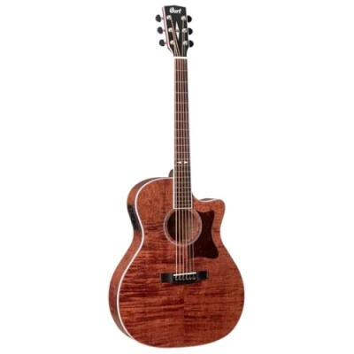 Afbeelding van CORT COGA5FMHOP Folkgitaar, GA5F FMH, Open Pore, voorversterker