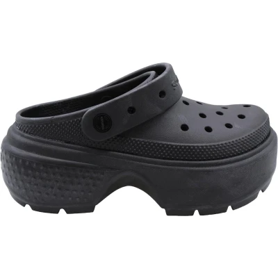 Afbeelding van Crocs Stomp Unisex Badslippers, Maat: 41 42, Black Kunststof