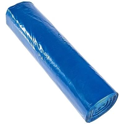 Afbeelding van ANNA ZARADNA ST AZ 005550 25 stuks scheurvaste afvalzakken 120 liter vuilniszakken voor huishoudelijk afval en kantoor van dikke folie granulaatfolie (polyethyleen met lage dichtheid, kleur: blauw)