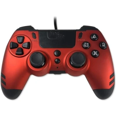 Afbeelding van STEELPLAY SLIM PACK WIRED CONTROLLER RUBY RED (MULTI)