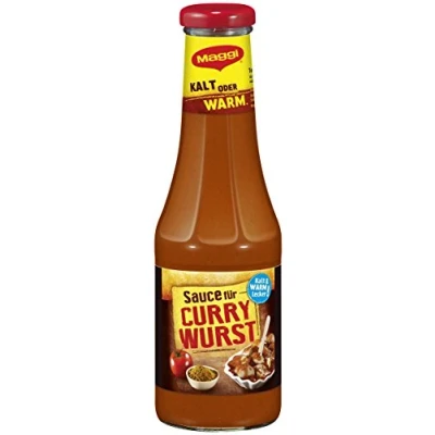 Afbeelding van Maggi Internationale kruidige saus voor chilicurryworst (Internationale worstsaus curryworst met chili) Totaal gewicht 500 g