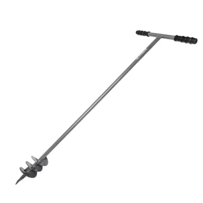 Afbeelding van KADAX Handboor T vorm voor het planten van bomen, tuinboor hekpalen, plantenboor met handvat (diameter 110 mm)