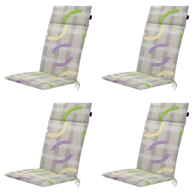 Afbeelding van Madison Kussen hoog 50x120 universeel Tess purple 4 stuks