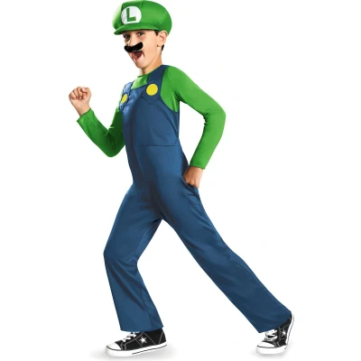 Afbeelding van Verkleedkostuum Luigi voor kinderen Verkleedkleding 152/158
