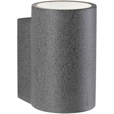 Afbeelding van Paulmann Concrea wandlamp beton buiten IP65 6,8W cilinder