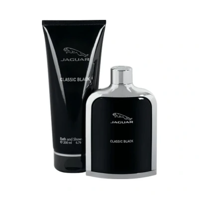 Afbeelding van Jaguar Fragrances Classic Black GIFT SET (EDT 100ML + Showergel 200ML) Geurset, Heren, Maat: One Size,