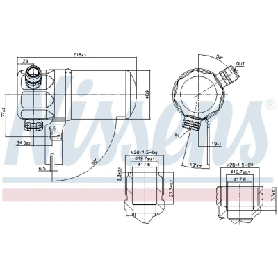 Afbeelding van Nissens Airco droger/filter 95263