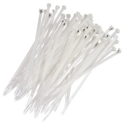 Afbeelding van Kabelbinder wit 9.0x762 100 stuks