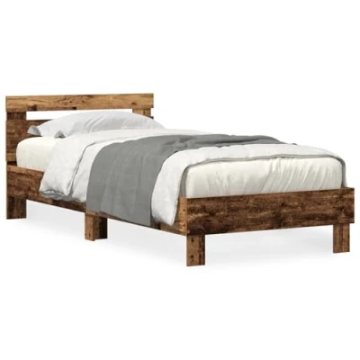 Afbeelding van vidaXL Bedframe Oud hout Massief 100 x 200 cm Duurzaam
