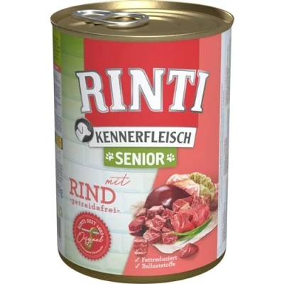 Afbeelding van RINTI &quot;Kennerfleisch&quot; Senior 6 x 400 g 12 Rund