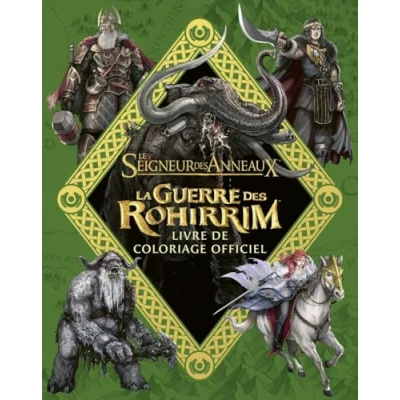 Afbeelding van LE SEIGNEUR DES ANNEAUX LA GUERRE ROHIRRIM (COLORIAGE)