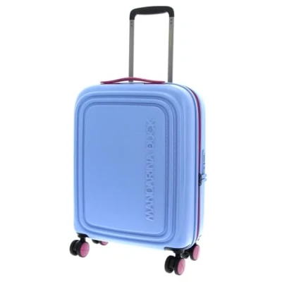 Afbeelding van Mandarina Duck Logoduck Expandable Cabin Trolley, Maat: One Size, Cotton candy