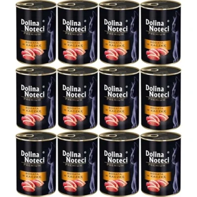 Afbeelding van 24 x 400 g Dolina Noteci Premium Rijk aan Eend Nat Kattenvoer