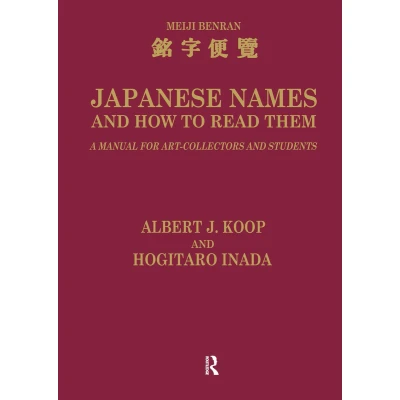 Afbeelding van Japanese Names and how to Read Them