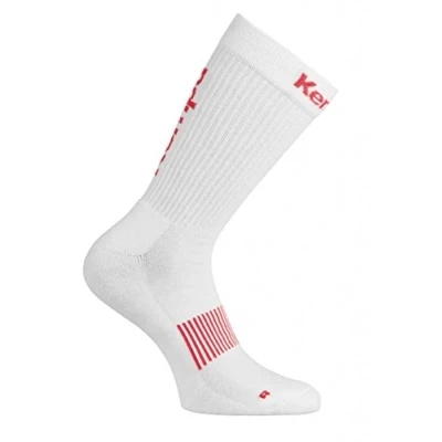 Afbeelding van Kempa Logo Classic Sokken sportsokken wit/rood Unisex