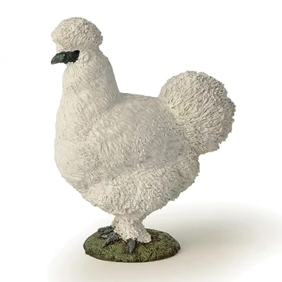 Image de Figurine Poule soie