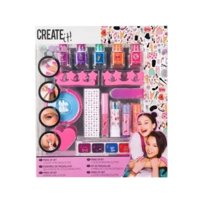 Afbeelding van Create it! Beauty Make Up set neon/glitter