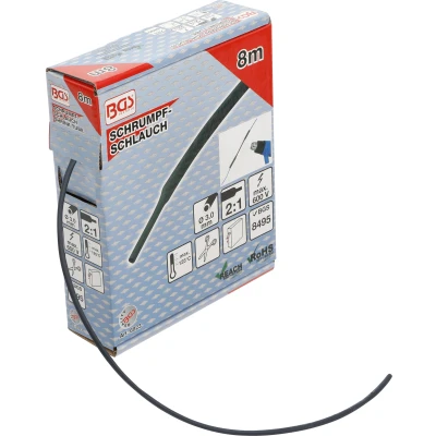 Afbeelding van BGS Krimpkous box zwart Ø 3 mm 8 meter