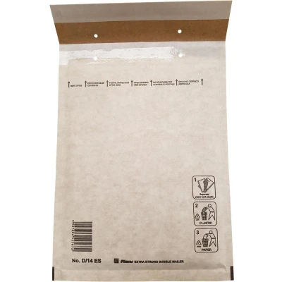 Afbeelding van 100 Luchtkussenenveloppen D/14 180x260mm Filmar Extra Strong