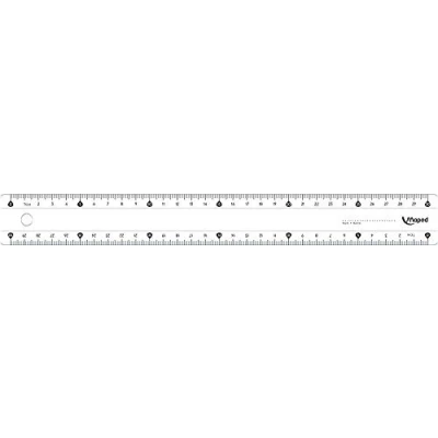 Afbeelding van Maped Lat Essentials 146 30 Cm Eco Dubbele Graduatie