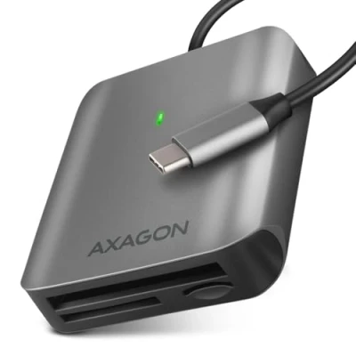Afbeelding van AXAGON CRE S3C External card reader USB C 3.2 Gen 1, 3 slot &amp; lun SD/microSD/CF, UHS II