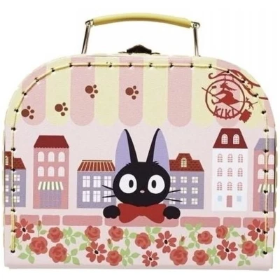 Afbeelding van Ghibli Kiki&#039;s Vliegende Koeriersdienst Jiji Koffer Bloemen