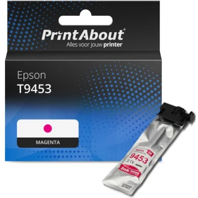 Afbeelding van Huismerk Epson T9453 Inktcartridge Magenta Hoge capaciteit