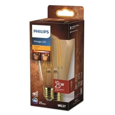 Afbeelding van Philips LED Edison Goud 35 W E27 Extra warmwit licht