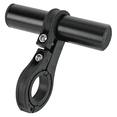 Afbeelding van stuurhouder handlebar organizer koplamp/fietscomputer 22,2 mm zwart