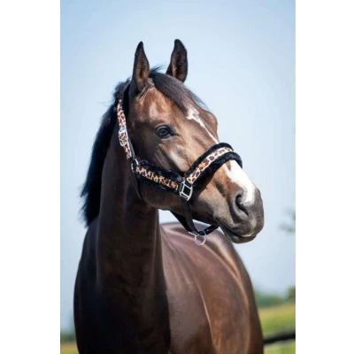 Afbeelding van HB Ruitersport Halster Leopard Fur Full