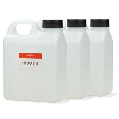 Afbeelding van Octopus 3 x 1000 ml jerrycan, 1 liter waterjerrycan, camping, lege kunststof jerrycan voor levensmiddelen, oliën of chemicaliën, van hdpe