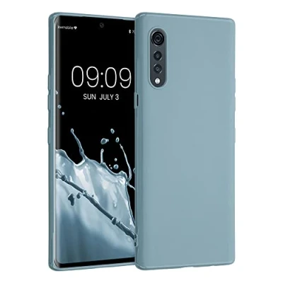 Afbeelding van kwmobile telefoonhoesje geschikt voor LG Velvet Hoesje smartphone Back cover in Arctische nacht