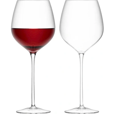 Afbeelding van L.S.A. Wine Wijnglas Rood 700 ml Set van 2 Stuks Transparent / Glass