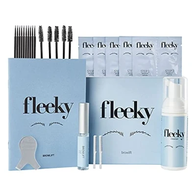 Afbeelding van Browlift Wenkbrauwliftset, studiokwaliteit voor thuis, veganistisch, niet getest op dieren, wenkbrauwlamineerset, cadeaus vrouwen (Maxi)