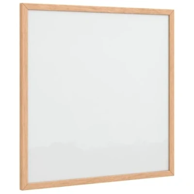 Afbeelding van vidaXL Magnetisch whiteboard met massief grenenhouten frame 40x40 cm