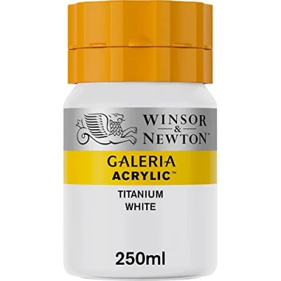 Afbeelding van Winsor &amp; Newton Galeria Acrylverf 250ml Titanium White