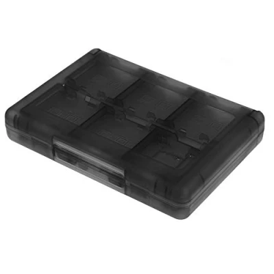 Afbeelding van 28 in 1 cartridgebox voor Nintendo 3DS XL 2DS DSi DS Lite en zwart
