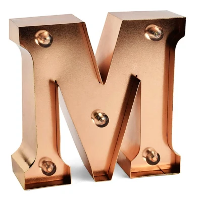 Afbeelding van Nachtlampje lichtletter M Legami
