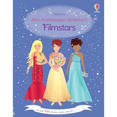 Afbeelding van Mein Anziehpuppen Stickerbuch: Filmstars